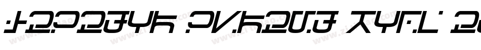 Visitor Script Bold Italic字体转换